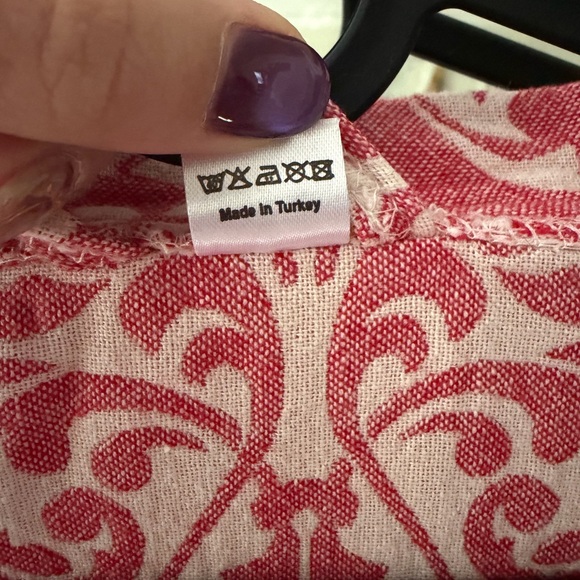 Pink and White Patterned Robe - Picture 4 of 4